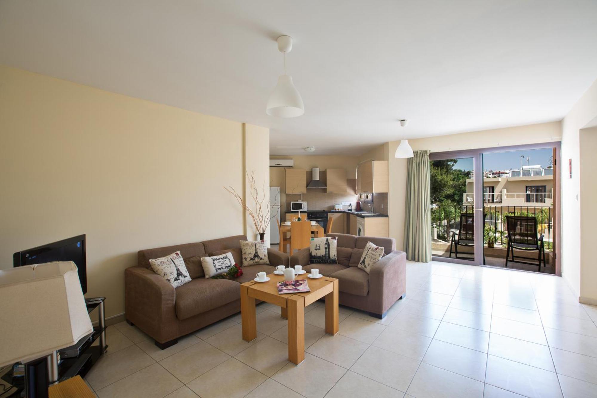 Napiana Apartments Agia Napa Kamer foto