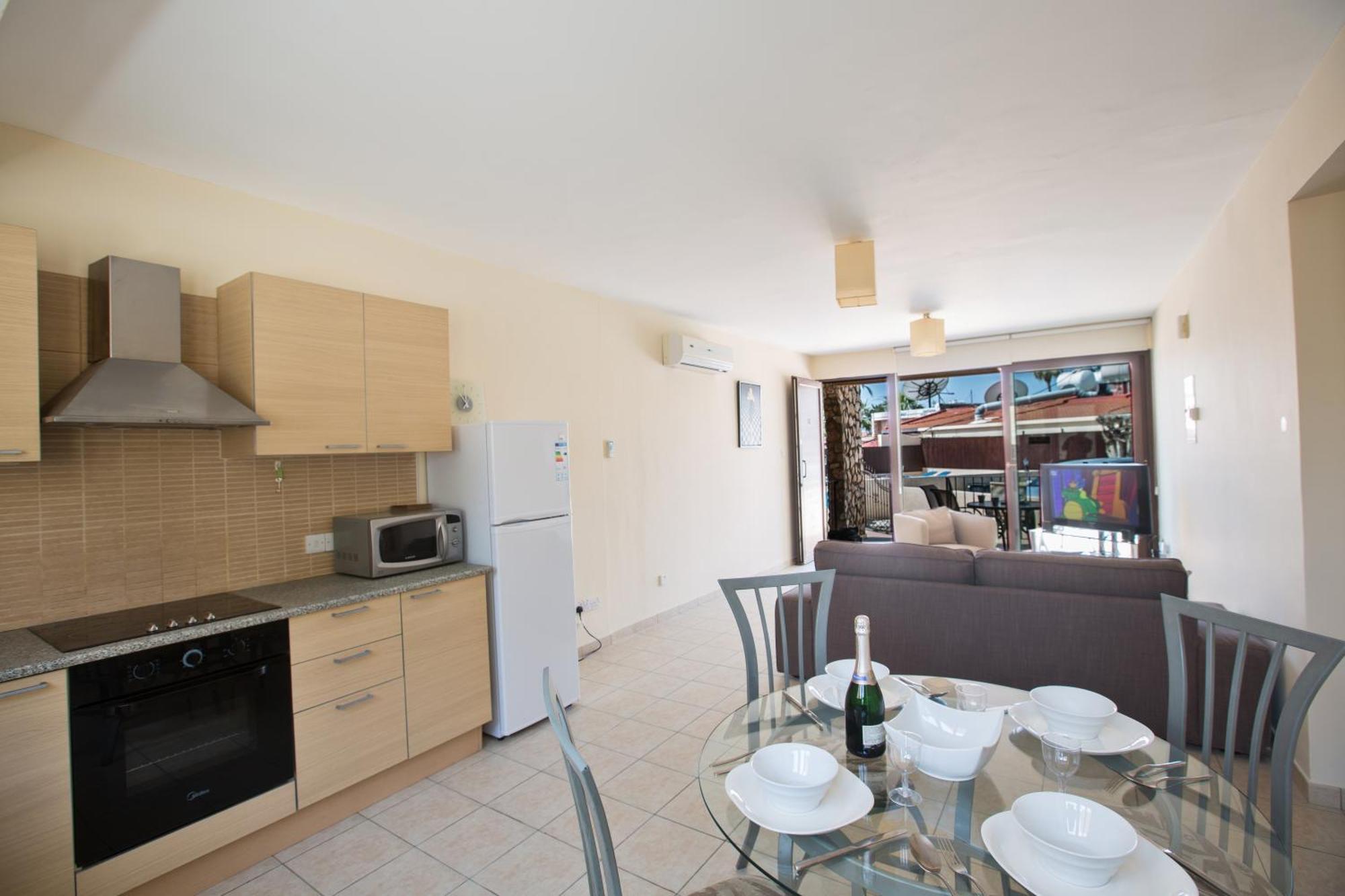 Napiana Apartments Agia Napa Kamer foto